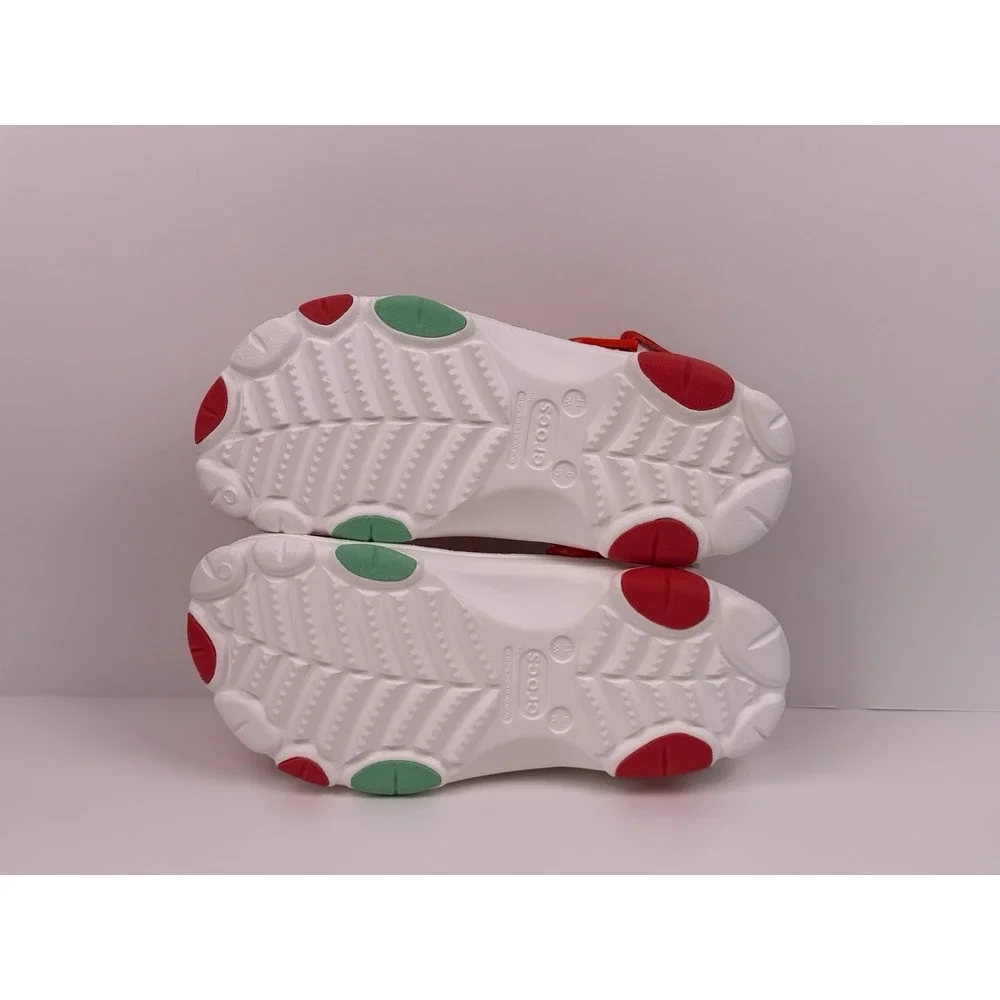 Crocs Coca Cola All Terrain Clogs Size 9 Men's / 11 Women's White/Red 209312-100